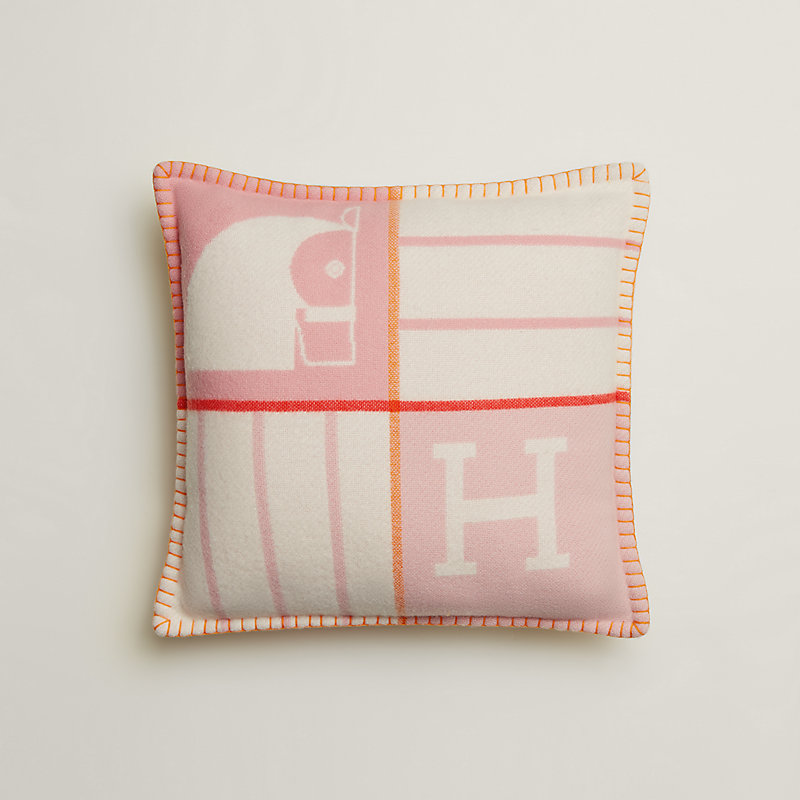 Animaux Blocks pillow - Grey | Hermès Portugal
